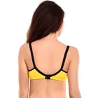 Cotton Blend Solid Non Padded Feeding Bra for Women 