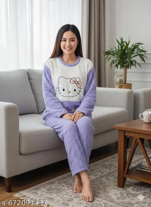 Comfort Nightdress for Women (Multicolor, XXL)