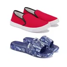 Combo of Casual Shoes & Sliders for Men 