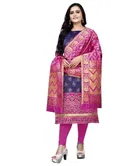 Banarasi Silk Printed Kurti with Dupatta for Women 