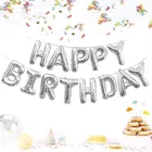 Happy Birthday Letter Foil Balloon 