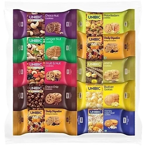 Unibic Assorted Cookies 675 g (Pack Of 10)