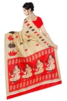 Silk Kalamkari Saree for Women 