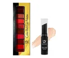 Combo of 10 Shades Lip Color Palette with Stick Concealer 