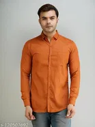 Cotton Blend Solid Shirt for Men, Multicolor, Pack of 3 