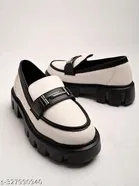 Shoetopia Colorblocked Loafers for Women 