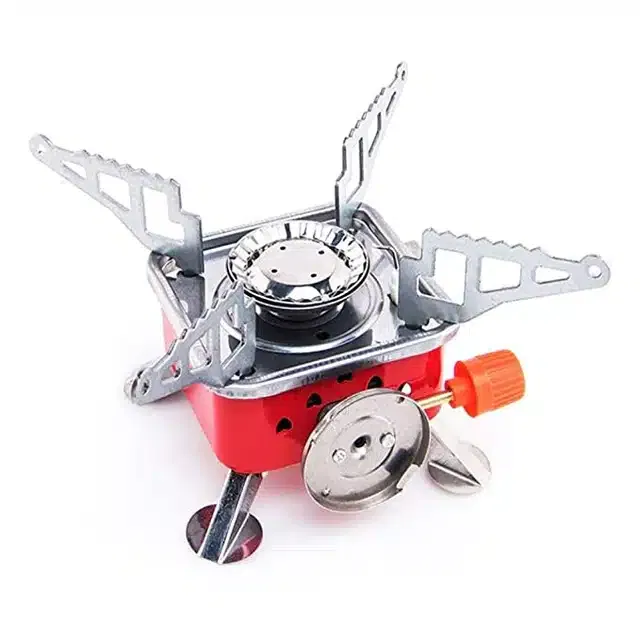 Portable Gas Stove And Picnic Butane Gas Burner for Outdoor (Multicolor)