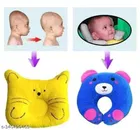 Pillow for Baby (Yellow & Blue, Pack of 2)