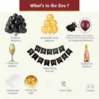 Cocktail Theme Birthday Balloon Decoration Kit , Multicolor, Pack Of 69