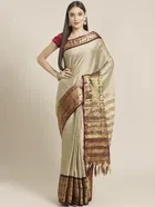 Cotton Embellished Saree for Women 