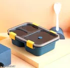 Plastic Airtight Lunch Box (Blue)