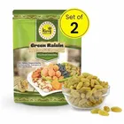 King Uncle Green Kishmish/ Raisins 250 g (Set of 2)
