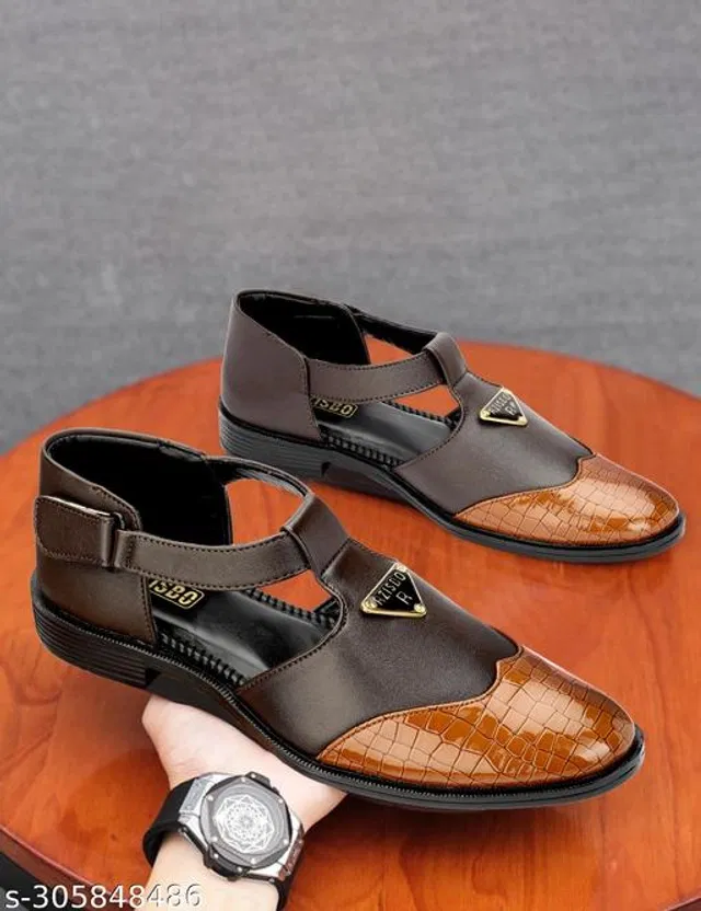 Sandal for Men (Brown, 9)