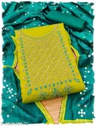 Chanderi Cotton Unstitched Suits for Women 