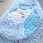 Brandon Baby Unicorn Sleeping Bag Sky Blue 70x70 cm