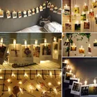 Photo Clip Lights 14Led 14 Photo Clips Decorative Photo Clip Lights For Anniversary, Birthday Party Decoration, Outdoor, Indoor, Diwali, Christmas, Valentine Gifts, Bedroom Decoration And Any Special Occasions 