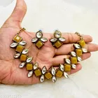 Alloy Necklace with Earrings for Women 