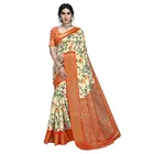 Linen Printed Saree for Women 