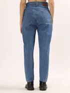 Denim Straight Fit Jeans for Women 