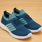 Pvc Sport Shoes for Men, Navy Blue & Grey 