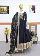 Elegant Georgette Gown for Women 