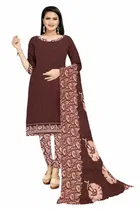 शारदा क्रिएशन क्रेप फ्लोरल प्रिंट सलवार सूट अस्टीचड 