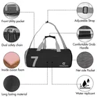 Polyester Printed Gym Bag for Men & Women 