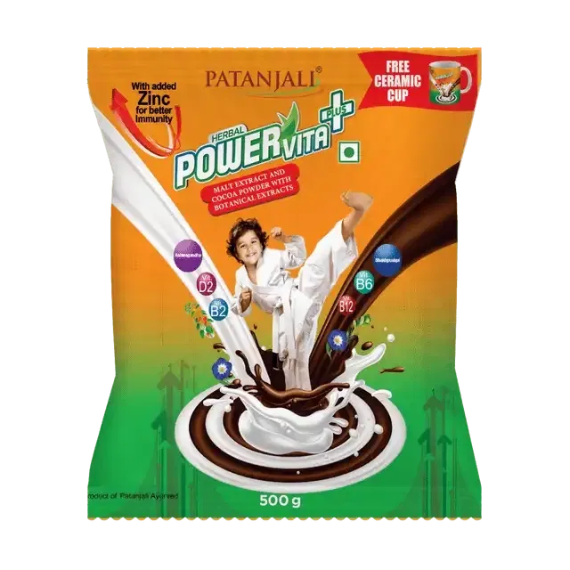 पतंजलि हर्बल पावर वीटा प्लस 500 g (रिफिल)