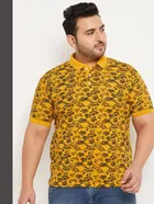 Printed Polo T-shirt for Men 