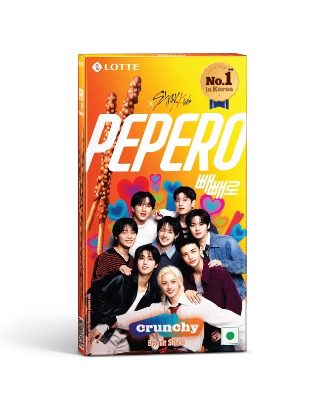 Lotte Pepero Crunchy Biscuit Sticks 39 g