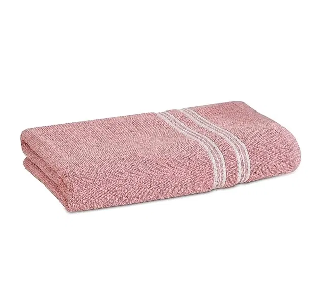 इवोक होम कॉटन बाथ टॉवल 330gsm 65x135cm ब्लश पिंक