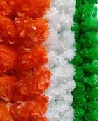 Tri Color Artifical Marigold Latkan 