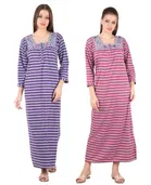 Woolen Hosiery Nighty for Women 