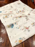 Linen Printed Saree for Women 