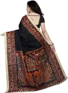 Mysore Silk Printed Saree for Women 