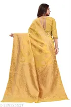 Chanderi Cotton Zari Woven Saree for Women 