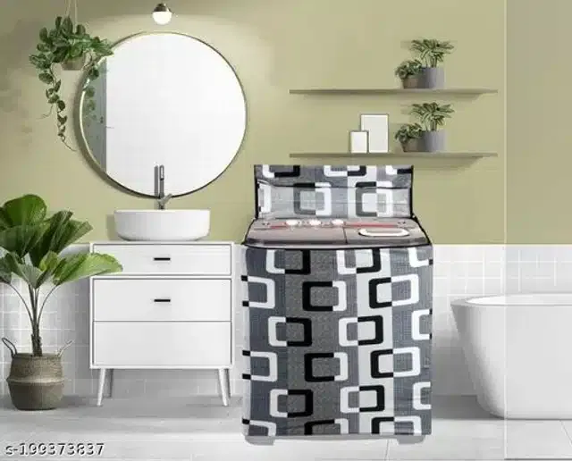 Washing Maching Cover for Home (Multicolor)