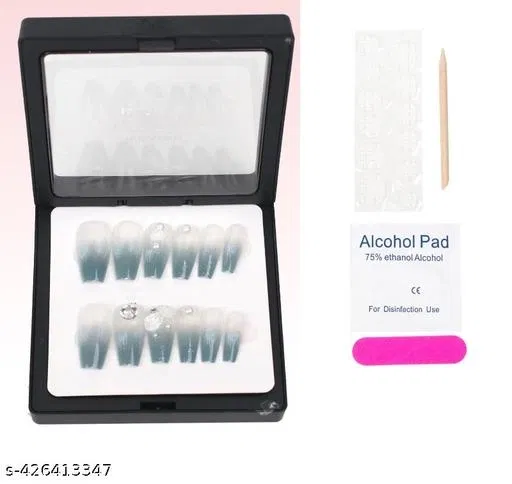 Fake Nails Nail Extension Kit, Multicolor, Set of 1