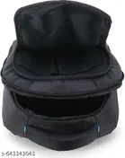 Polyester Backpack for Men & Women, Black
