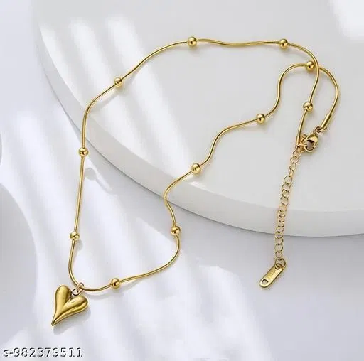 Necklaces for Women Gold Free Size