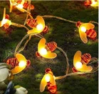 20 LEDs 2.5 m Yellow HoneyBee String Lights 