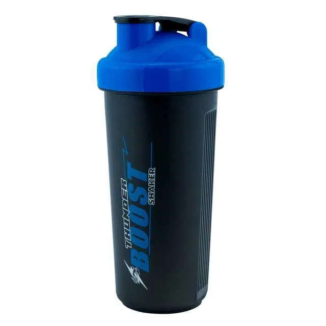 Trueware Thunder Boost Shaker With Photo Box & PP Blender (Blue, 750 ml) (TB-14)
