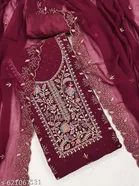 Embroidered Floral Patiala Suits for Women 