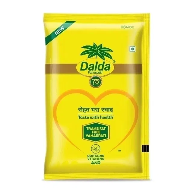डालडा वनस्पति घी 840 g (पाउच)