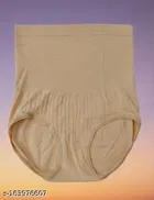 Nylon Spandex Shapewear for Women (Beige, XXL)