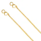One Gram Gold Plated Alloy Ear Chain For Women's And Girl's 
