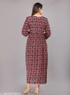 Anarkali Rayon Printed Kurti for Women 
