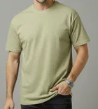 Polyester Round Neck T-shirt for Men, Multicolour, Pack of 2 