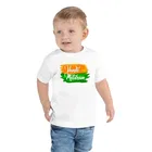 Polyester Round Neck Independence Day Printed T-Shirt for Boys 