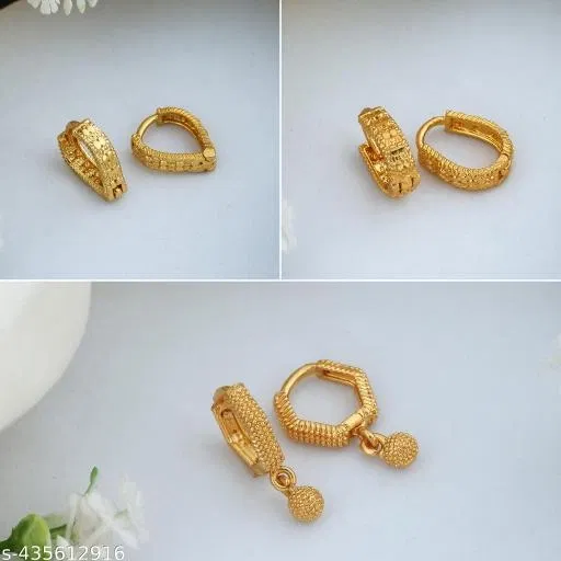 Trending Earrings/Studs/Bali Combo
